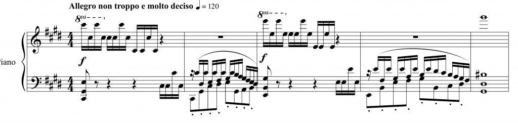 Figure 2 : Alfredo Casella, <em>Toccata</em>, op. 6 (1904).