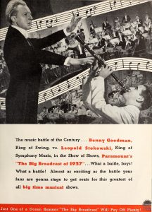 Figure 8 : Publicité pour The Big Broadcast of 1937 parue dans Motion Picture Daily (29 septembre 1936, p. 3). Source : http://mediahistoryproject.org/.